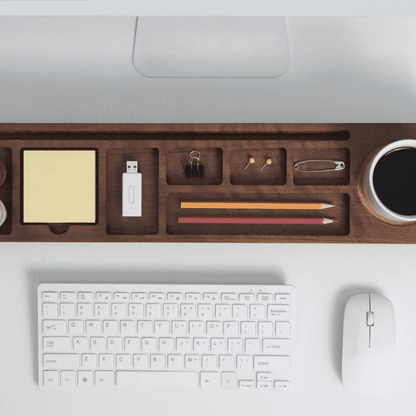 Vendoraque Walnut Desk Organizer